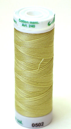 Mettler 60 wt Thread - Pastel Yellow - #240-502
